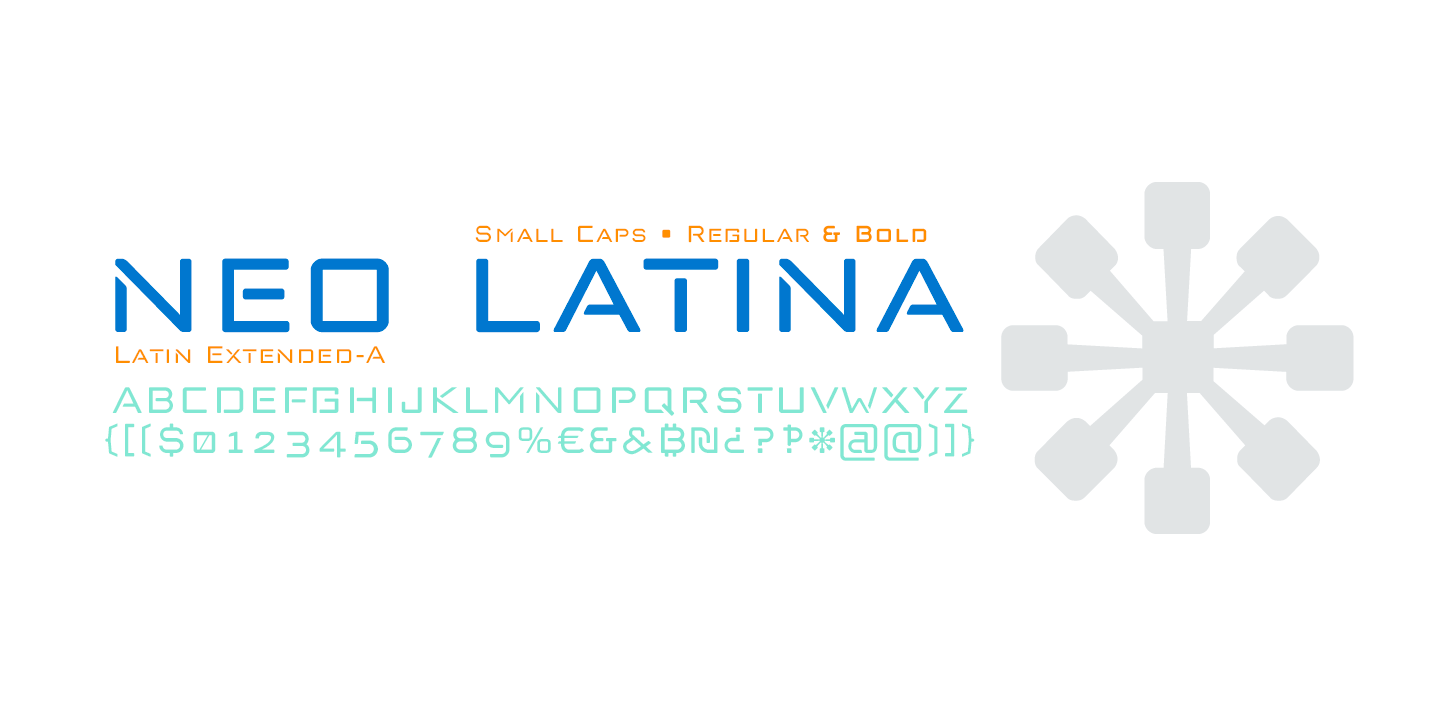 Neo Latina Latina Font preview